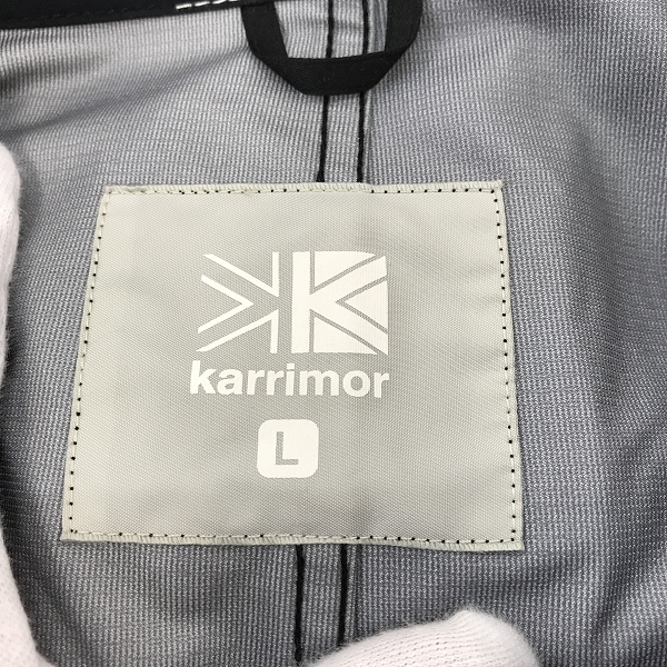 実際に弊社で買取させて頂いたkarrimor aspire/カリマーアスパイヤ cordula 3L ロングコートフーディ 4J02MAI1/Lの画像 2枚目