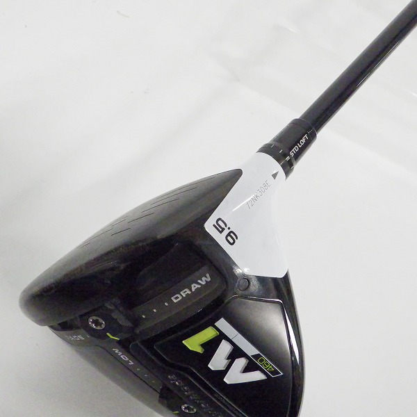 実際に弊社で買取させて頂いたTaylorMade/テーラーメイド M1 ドライバー 1w/9.5° TM1-117 FLEX:S ヘッドカバー付き の画像 5枚目