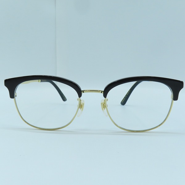 実際に弊社で買取させて頂いたGUCCI/グッチ 度入り メガネフレーム/アイウェア  GG0590OK 001