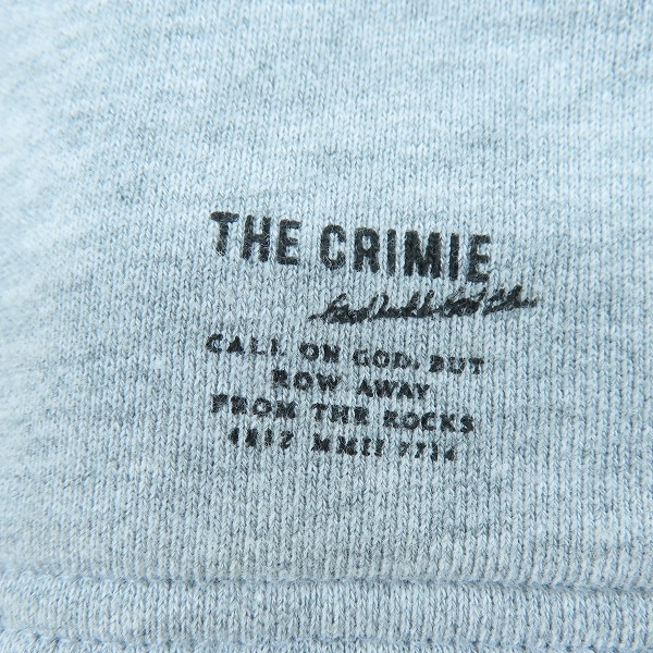実際に弊社で買取させて頂いたTHE CRIMIE/クライミー スウェット ライダース カーディガン CR1-02C5-CL50/XXLの画像 4枚目