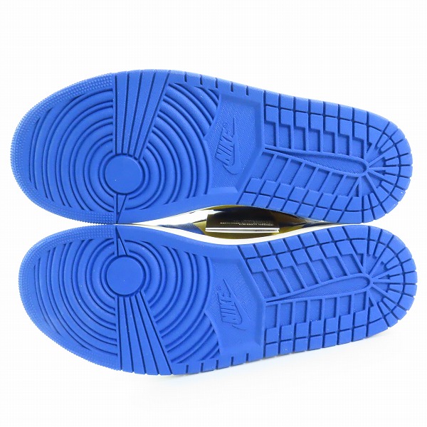 実際に弊社で買取させて頂いた【未使用】NIKE/ナイキ WMNS AIR JORDAN 1 RETRO HIGH OG/エアジョーダン 1 レトロ ハイ リバースレイニー FD2596-700/29の画像 2枚目