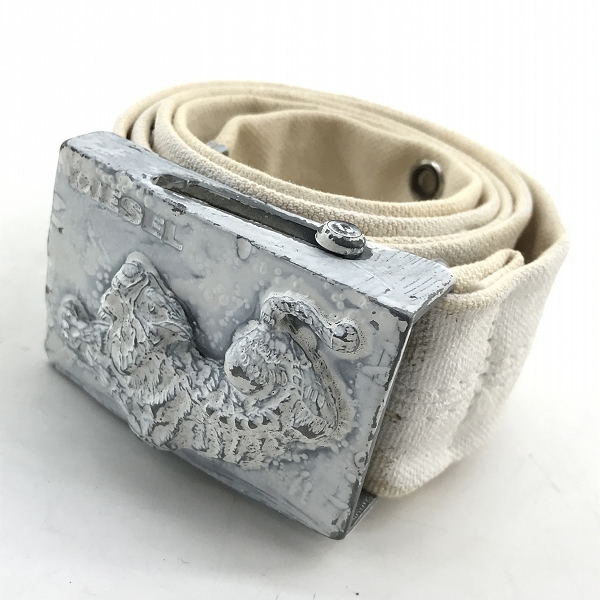 実際に弊社で買取させて頂いたDIESEL/ディーゼル GIベルト ガチャベル 90cm 