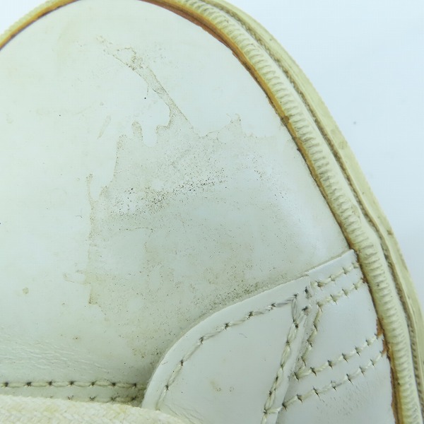 実際に弊社で買取させて頂いたCONVERSE/コンバース ONE STAR/ワンスター スニーカー ホワイト系/レッド 1C044/26.5の画像 8枚目