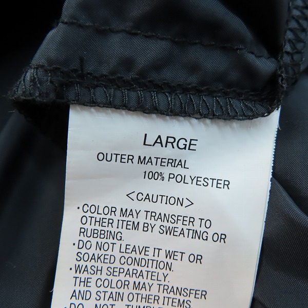 実際に弊社で買取させて頂いたSTUSSY/ステューシー 総柄 ロゴ ジップ アップ ジャケット/ナイロンジャケット/Lの画像 3枚目
