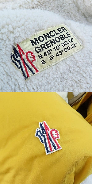 実際に弊社で買取させて頂いた【JPタグ】MONCLER/モンクレール ウェンギ リバーシブル ダウンジャケット J20971A00033/2の画像 8枚目