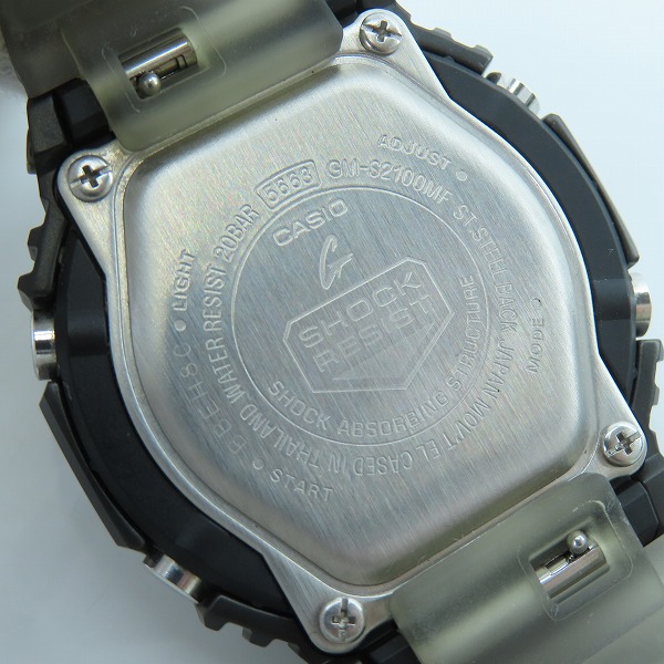 実際に弊社で買取させて頂いたG-SHOCK/Gショック MIDNIGHT FOG ミッドナイトフォグ GM-S2100MF-1AJFの画像 3枚目