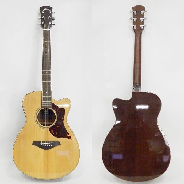実際に弊社で買取させて頂いた★【難有り】YAMAHA/ヤマハ AC1M エレアコ/アコースティックギター/アコギ ギグケース付の画像 1枚目