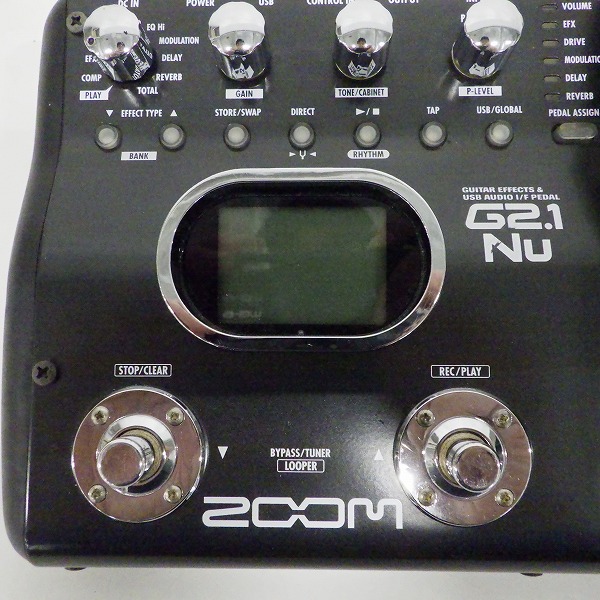 実際に弊社で買取させて頂いたZOOM/ズーム G2.1Nu ギター用 マルチエフェクター オーディオインターフェース【動作確認済】の画像 1枚目