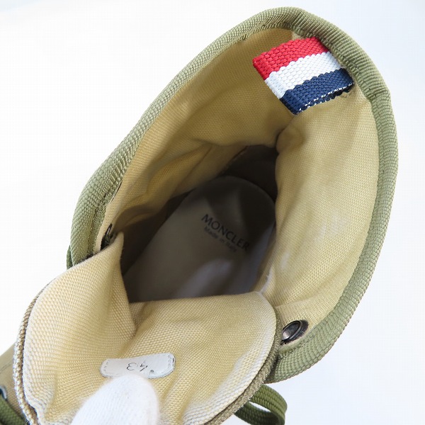 実際に弊社で買取させて頂いたMONCLER/モンクレール MOCLER PYLA/アンクルブーツ 43 の画像 4枚目