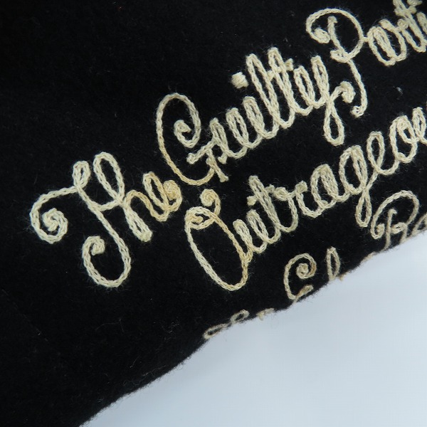 実際に弊社で買取させて頂いたWACKO MARIA/ワコマリア チェーン刺繍 ウール ワークジャケット/Sの画像 5枚目