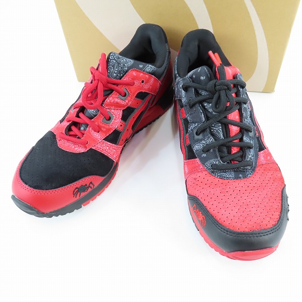 実際に弊社で買取させて頂いたAH MURDERZ/ア ムーダーズ×atomos/アトモス×asics/アシックス Red Spider GEL-LYTE III OG スニーカー 1201A854-001/26.0