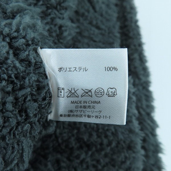 実際に弊社で買取させて頂いたBAREFOOT DREAMS/ベアフットドリームス COZYCHIC ジップアップ ボア パーカー /Mの画像 3枚目