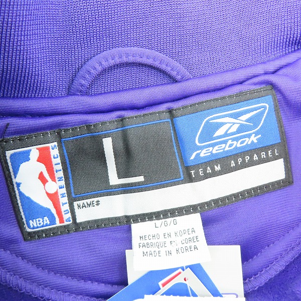 実際に弊社で買取させて頂いた【未使用】Reebok/リーボック  NBA KINGS/キングス ジャケット/Lの画像 2枚目