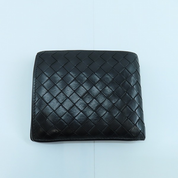 実際に弊社で買取させて頂いたBOTTEGA VENETA/ボッテガヴェネタ イントレチャート 二つ折り財布の画像 1枚目