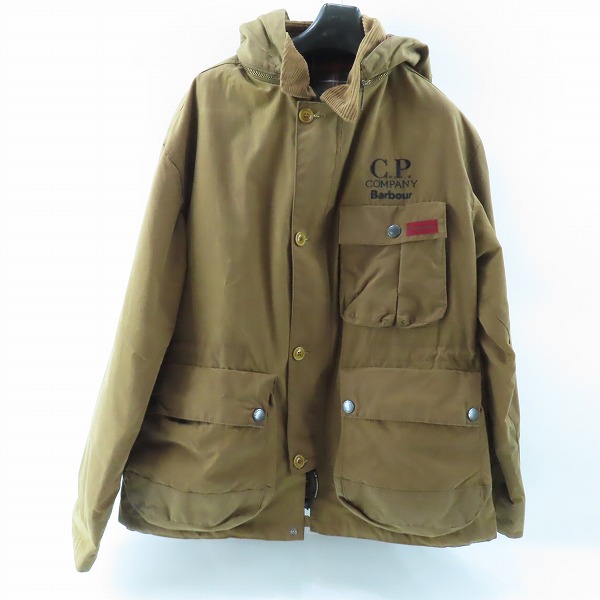 実際に弊社で買取させて頂いたBarbour × C.P. COMPANY/バブアー × シーピーカンパニー Mille WAX Jacket /ミルジャケット 50周年記念モデル/M