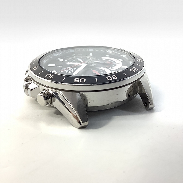 実際に弊社で買取させて頂いた【ケースのみ】CASIO/カシオ エディフィス クロノグラフ 黒文字盤 クォーツ/EFV-550の画像 4枚目