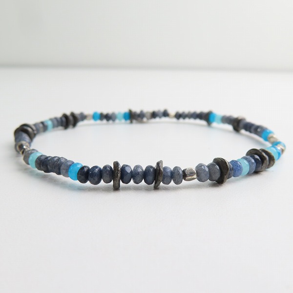 実際に弊社で買取させて頂いたAMP JAPAN/アンプジャパン ビーズ アンクレットの画像 1枚目