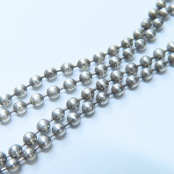 実際に弊社で買取させて頂いた【原本/インボイス】CHROME HEARTS/クロムハーツ CRS BBY FAT/CHクロス ベビーファットチャーム ボールチェーン付きの画像 7枚目