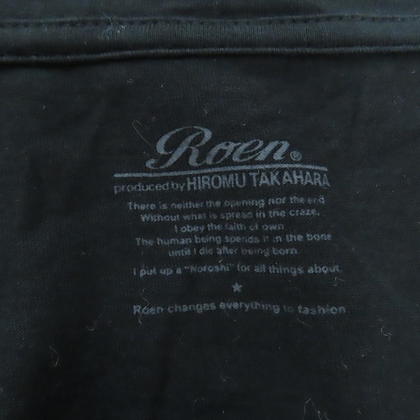 実際に弊社で買取させて頂いたRoen×SANRIO/ロエン×サンリオ ハローキティ ROAD TO KITTY Tシャツ /Mの画像 2枚目