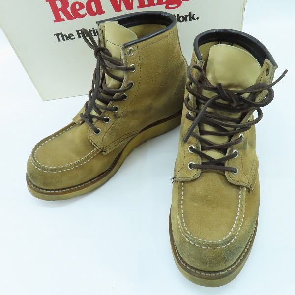 実際に弊社で買取させて頂いたRED WING/レッドウィング スエード レザー 羽タグ アイリッシュセッター 8173/ 7.5