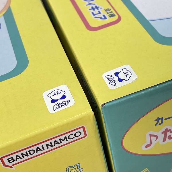 実際に弊社で買取させて頂いた【未開封】BANDAI/バンダイ 星のカービィ 一番くじ A賞 ぷぷぷ らあめん タイマーフィギュア 2点セットの画像 5枚目