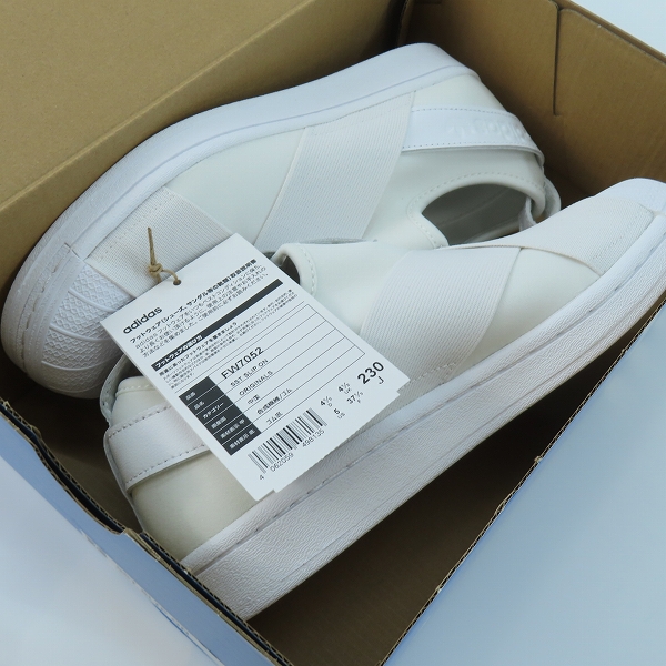 実際に弊社で買取させて頂いた【未使用】adidas/アディダス アディダスオリジナルス スーパースタースリッポン/FW7052/23の画像 6枚目