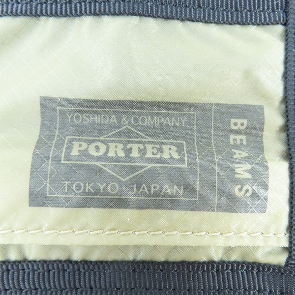 実際に弊社で買取させて頂いたBEAMS/ビームス PORTER/ポーター 別注 リップストップ IDネックホルダーの画像 4枚目