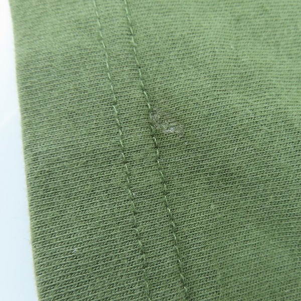 実際に弊社で買取させて頂いたAAPE BY A BATHING APE/エーエイプバイアベイシングエイプ  カモフラ バイカラー Tシャツ AAPTEM0490XXE/Lの画像 7枚目