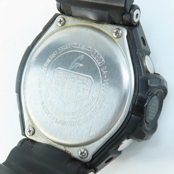 実際に弊社で買取させて頂いたG-SHOCK/Gショック SKY COCKPIT/スカイコックピット GA-1000-1AJF【動作未確認】の画像 3枚目