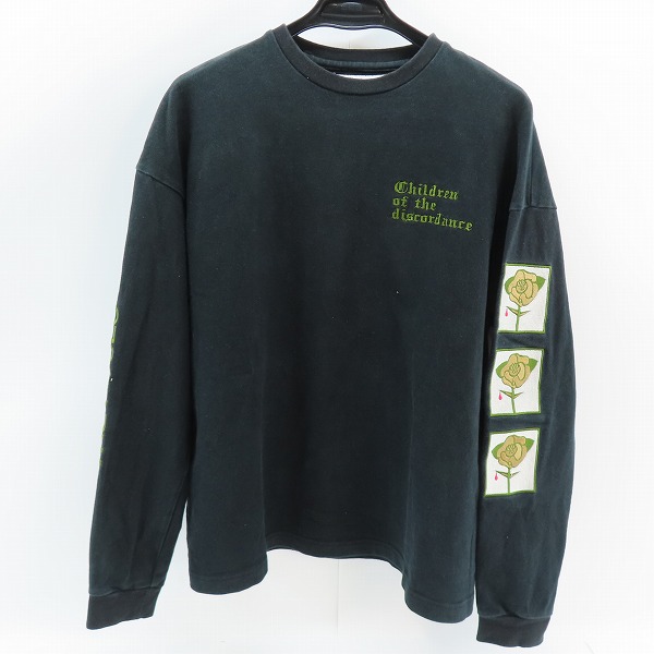 実際に弊社で買取させて頂いたchildren of the discordance/チルドレンオブザディスコーダンス SASTR ROSE EMBROIDERY 長袖Tシャツ/COTDCS-208/1