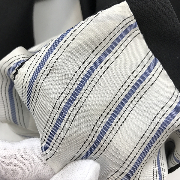 実際に弊社で買取させて頂いたTOMORROWLAND×Ermenegildo Zegna/トゥモローランド×エルメネジルドゼニア 2Bテーラードジャケット/サイドラインパンツ/48の画像 7枚目