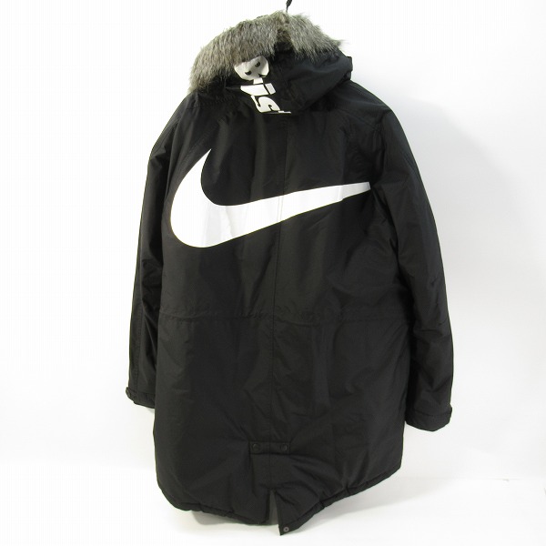 実際に弊社で買取させて頂いたF.C.Real Bristol×NIKE/エフシーレアルブリストル×ナイキ STORM FIT BIG SWOOSH BENCH COAT ベンチコート 789531-010/XLの画像 1枚目