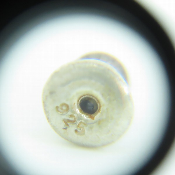 実際に弊社で買取させて頂いたbizarre/ビザール ピアス ストーン シルバーの画像 6枚目