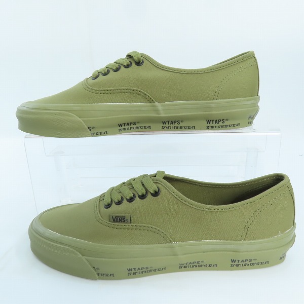 実際に弊社で買取させて頂いたWTAPS×VANS/ダブルタップス×バンズ OG AUTHENTIC LX/ 212BWVND-FWMO1S/27の画像 3枚目