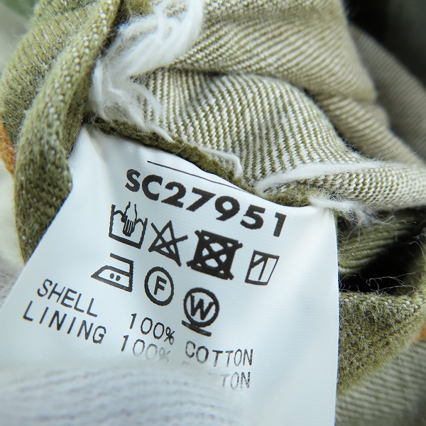 実際に弊社で買取させて頂いたSUGAR CANE×MR.FREEDOM/シュガーケーン×ミスターフリーダム デニムシャツ SC27951 XLの画像 3枚目