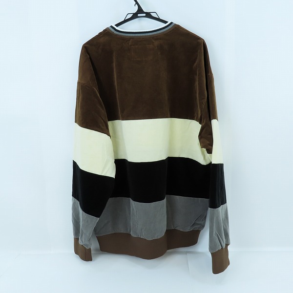 実際に弊社で買取させて頂いたWACKO MARIA/ワコマリア VELVETEEN PULLOVER JACKET プルオーバージャケット/XLの画像 1枚目