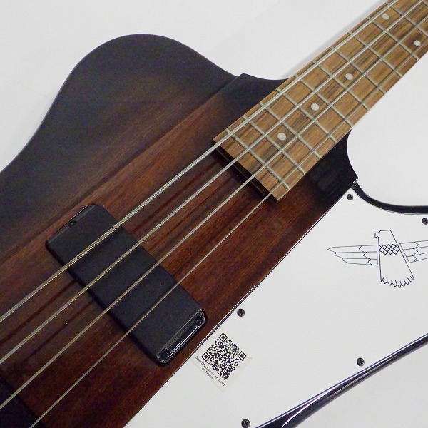 実際に弊社で買取させて頂いた★Epiphone/エピフォン Thunderbird IV/サンダーバード 4弦エレキベース ソフトケース付の画像 4枚目