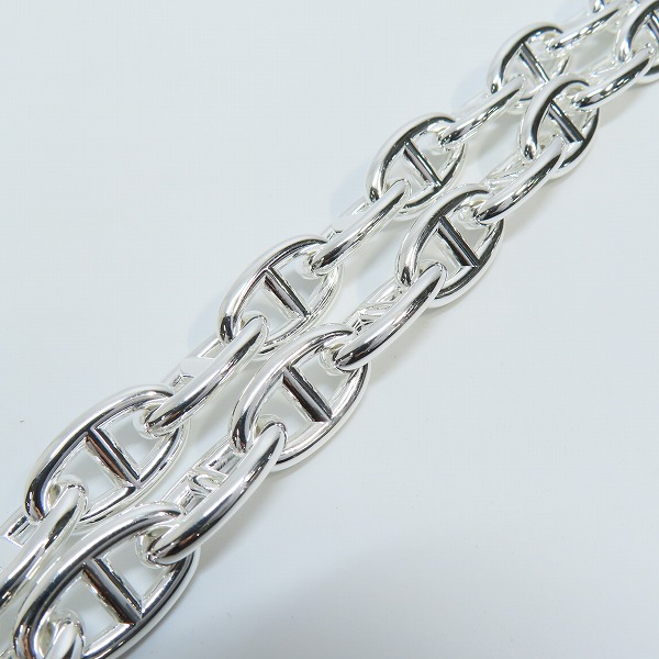 実際に弊社で買取させて頂いたHERMES/エルメス シェーヌダンクルGM 29リンク ネックレス の画像 1枚目