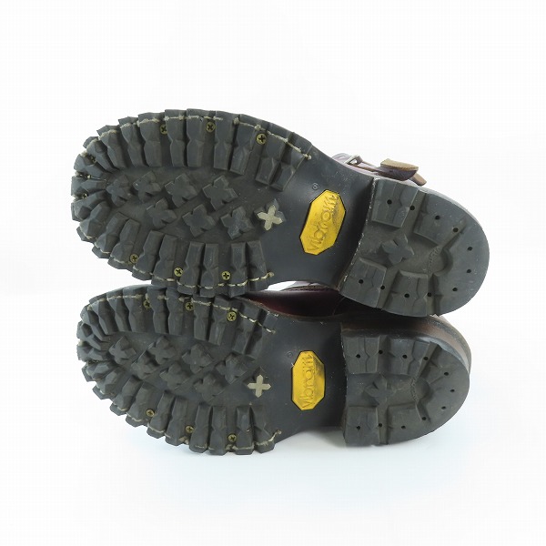 実際に弊社で買取させて頂いたWHITE'S BOOTS/ホワイツブーツ エンジニアブーツ BURGANDY MB9165-V 7Eの画像 2枚目