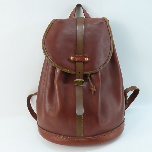 実際に弊社で買取させて頂いたHERZ/ヘルツ 1本ベルトレザーリュック R-5