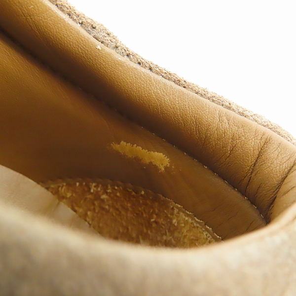 実際に弊社で買取させて頂いたRick Owens/リックオウエンス VINTAGE LOW SNEAKS ヴィンテージ ロー スエード レザー スニークス/スニーカー RU02A5893LVS/41の画像 6枚目