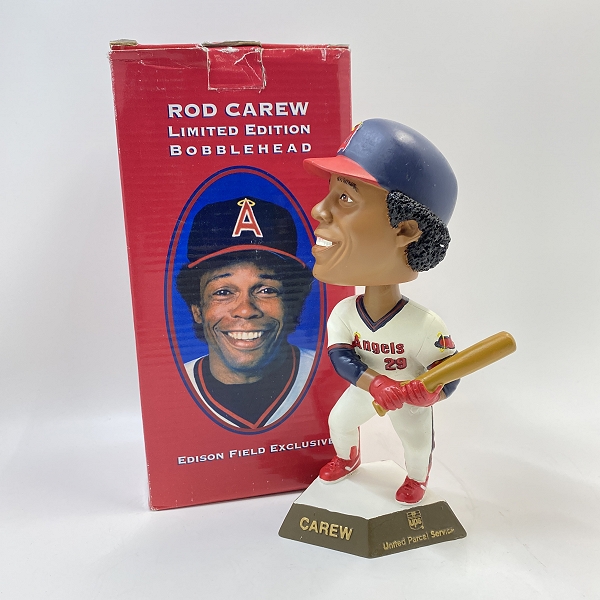 実際に弊社で買取させて頂いたBD&A ロサンゼルスエンゼルス ROD REW/ロッド・カルー リミテッドエディション ボブルヘッドフィギュア