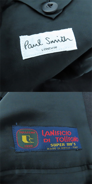 実際に弊社で買取させて頂いたPaul Smith london/ポールスミス ロンドン ジャケット/スラックス スーツ セットアップ/XLの画像 3枚目