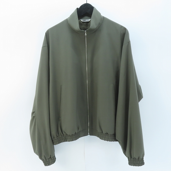 実際に弊社で買取させて頂いたAURALEE/オーラリー SUPER FINE TROPICAL WOOL ZIP BLOUSON A24AB01WT 4