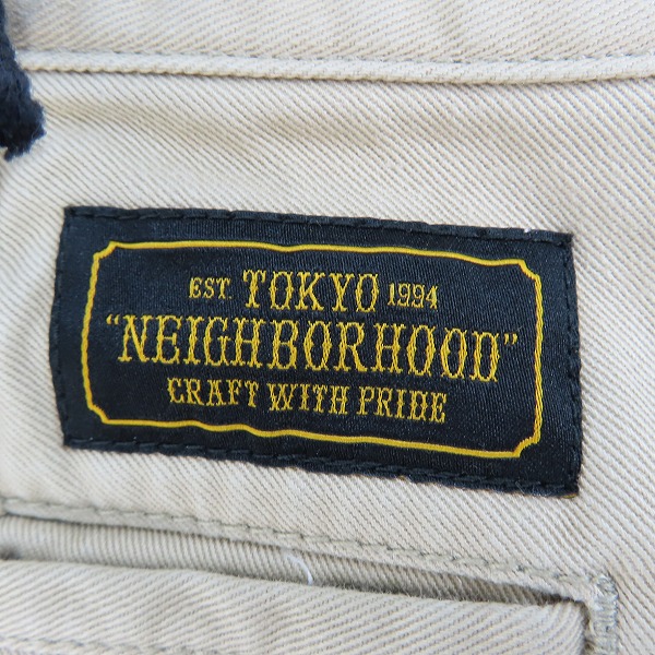 実際に弊社で買取させて頂いたNEIGHBORHOOD/ネイバーフッド KENDALL NARROW/C-PT チノパン 172arnh-ptm04/Sの画像 3枚目