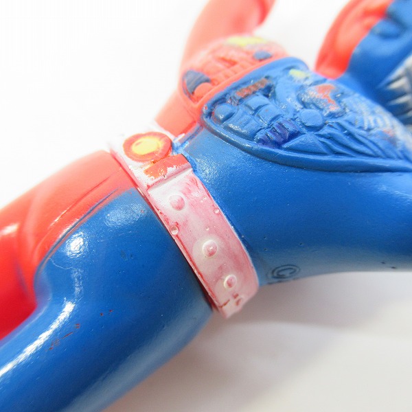 実際に弊社で買取させて頂いたPOPY/ポピー キカイダー01 レトロ ソフビ フィギュア ペンダントの画像 6枚目