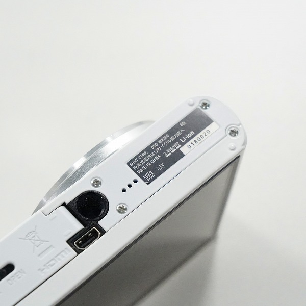 実際に弊社で買取させて頂いたSONY/ソニー Cyber-shot DSC-WX300 サイバーショット コンパクトデジタルカメラ 動作確認済みの画像 6枚目