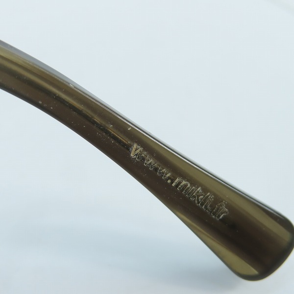 実際に弊社で買取させて頂いたalain mikli/アランミクリ メガネフレーム/アイウェア A0358-08の画像 6枚目