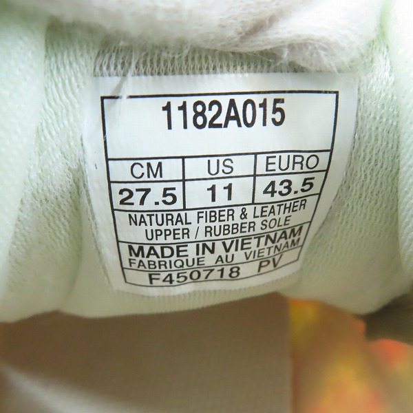 実際に弊社で買取させて頂いたOnitsuka Tiger/オニツカタイガー Mexico Mid Runner メキシコ 1182A015 27.5の画像 5枚目