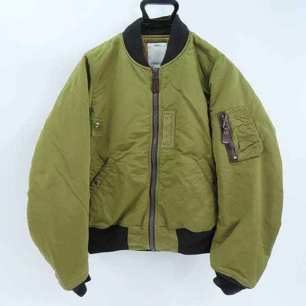 実際に弊社で買取させて頂いたvisvim/ビズビム 16AW THORSON JKT フライジャケット 泥染め加工 0116205013037/1